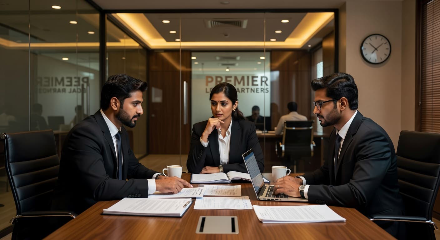 Team of Indian lawyers